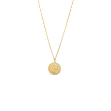 Lira Coin Pendant Necklace - Adina's Jewels