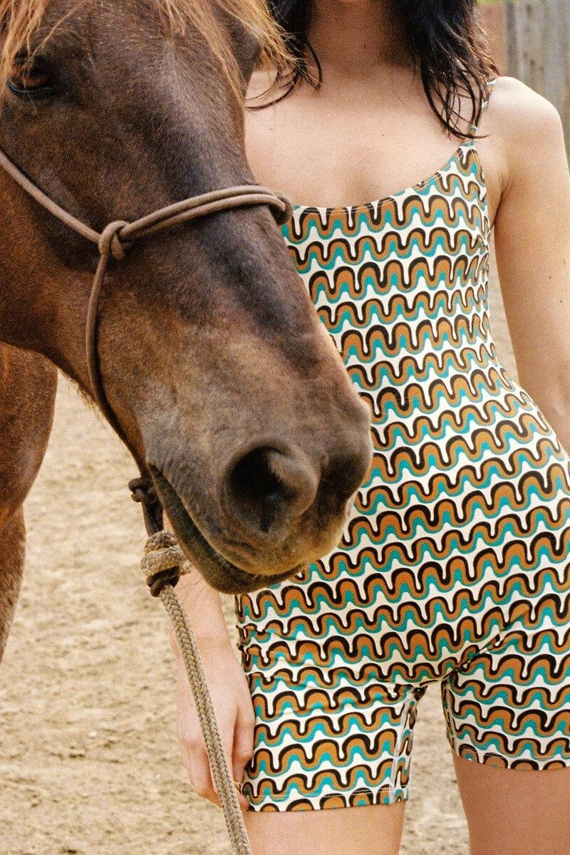 Alina Midi Onesie | Groovy