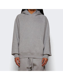 Gucci | Men | Brushed Fleece Hoodie | Grey
