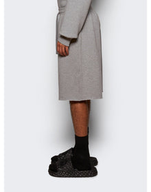 Gucci | Men | Brushed Fleece Shorts | Grey