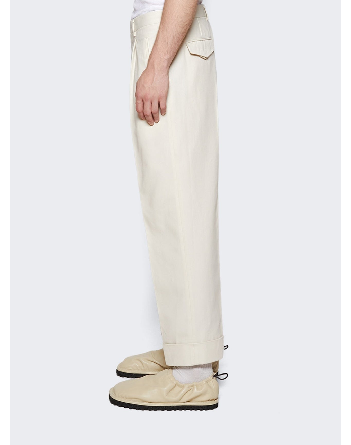 Gucci | Men | Cotton Drill Pants | Off White
