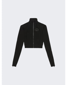 Gucci | Women | Knit Top | Black x Grey