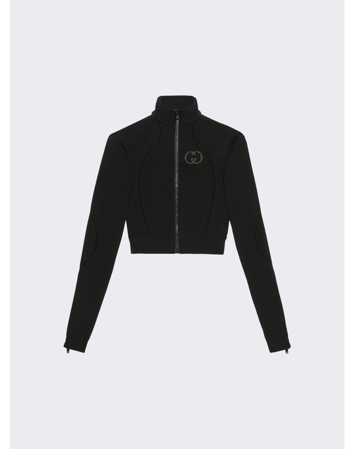 Gucci | Women | Knit Top | Black x Grey