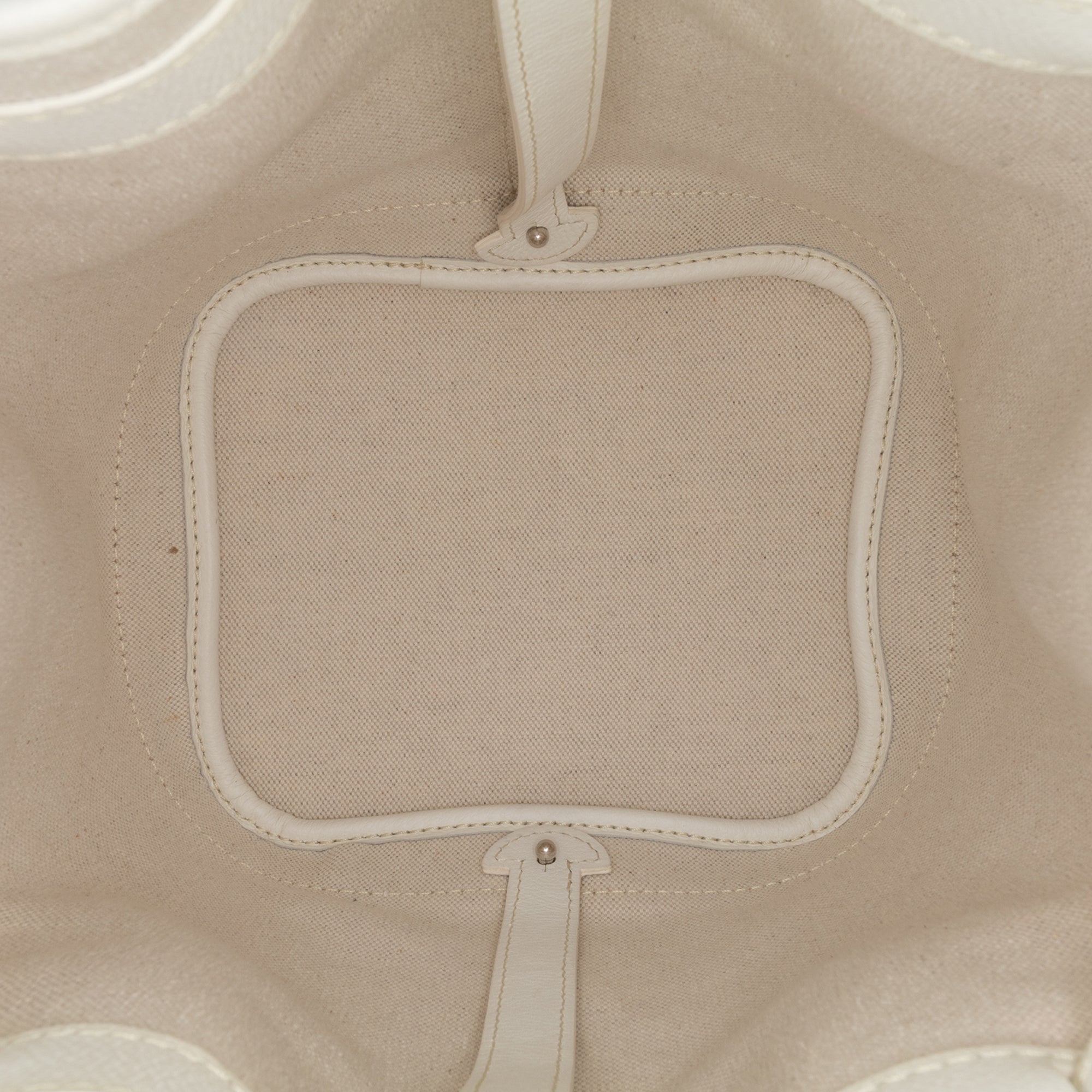 Goyard | Pre-Owned Goyardine Petit Flot - I | White