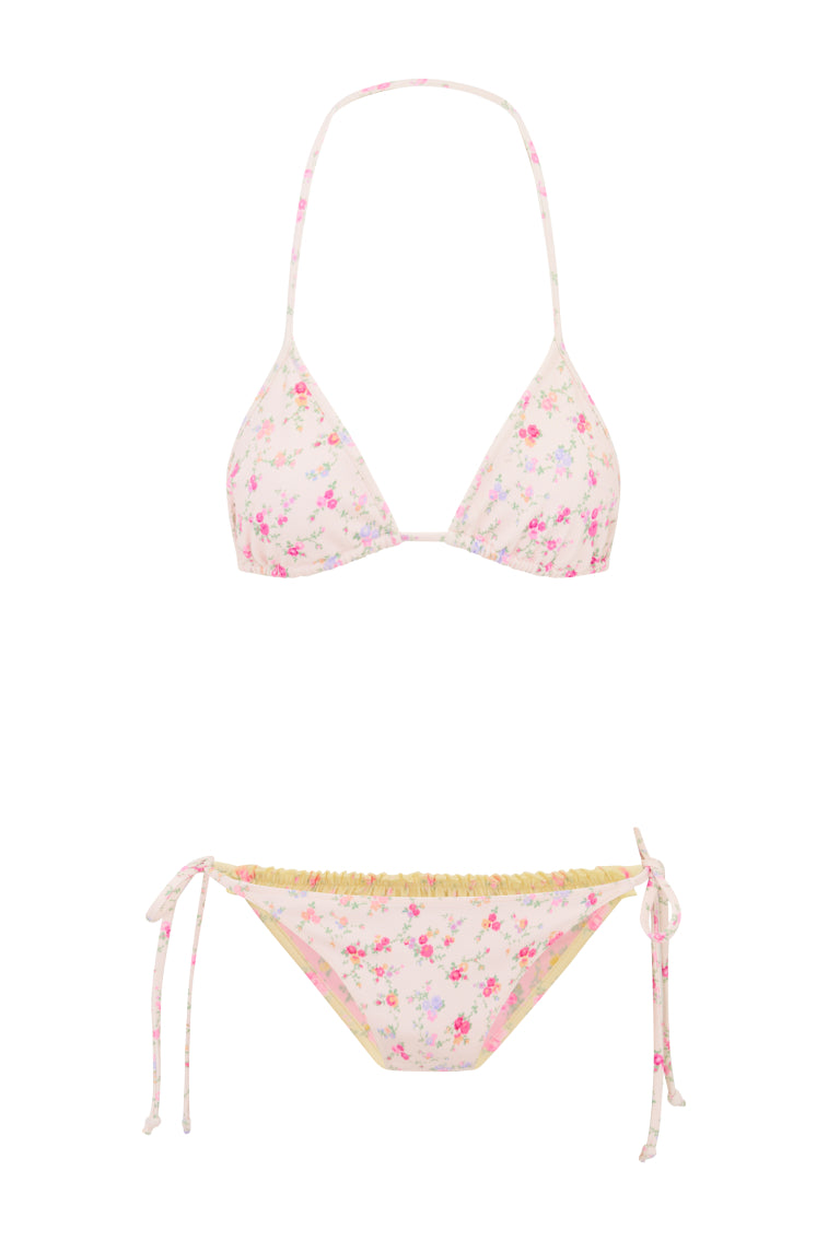 Harbor Floral Triangle Bikini | Confetti Bloom
