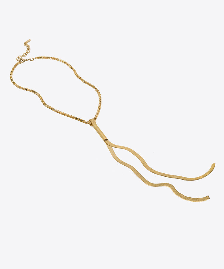 Havana Statement Necklace | Gold Vermeil