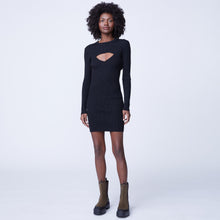 Double Layer Sweater Dress | Women | Black