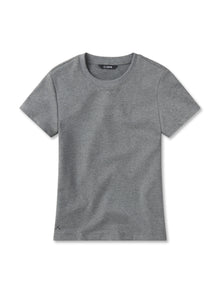 Womens | Tomboy Tee | Slim-Fit Tomboy-Cotton | Heather Grey