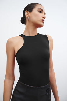 Daya Sleeveless Top | Black