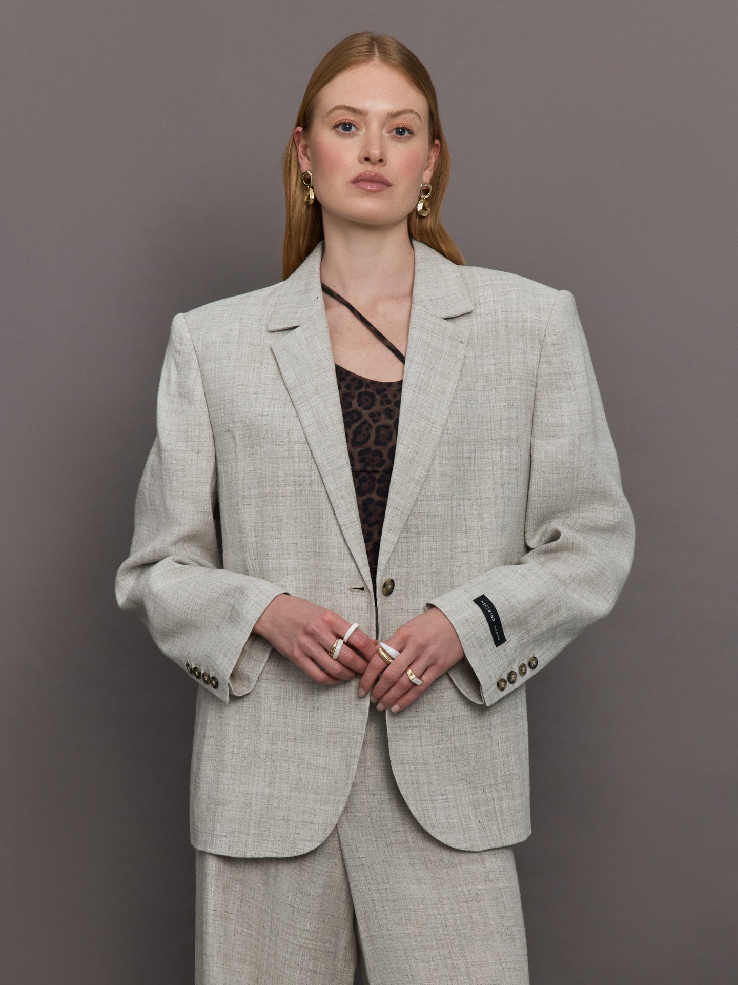Matteo Blazer | Sand