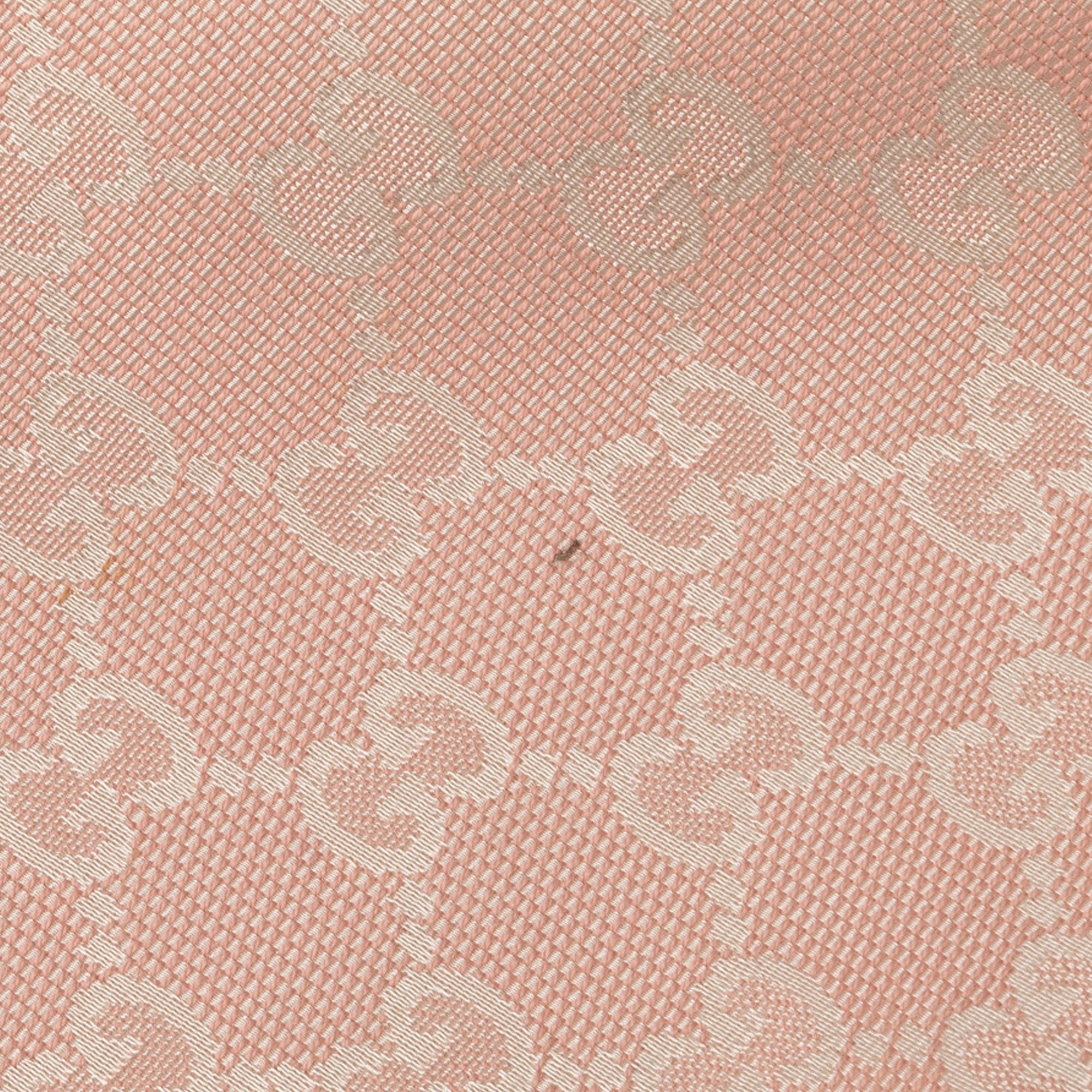 Gucci | Pre-Owned GG Canvas Eclipse Shoulder Bag | Pink/Light Pink