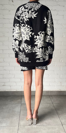 Mini Skirt | Black/White