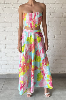 Mina Long Skirt | Multi