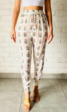 Womens | Pria Viscose Moss Crepe Pants | White