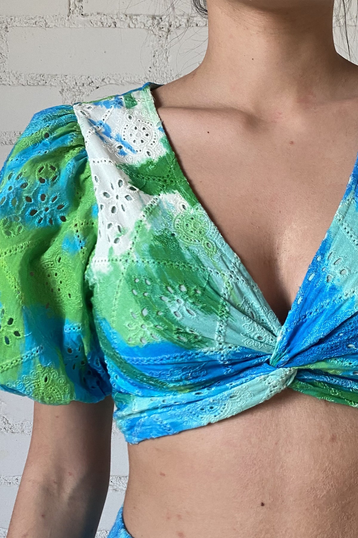 Vida Top | Blue/Green