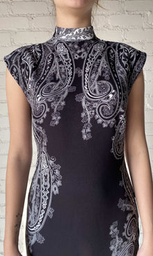 Hemant And Nandita | Viri Heavy Crepe Long Dress | FA24 | Black White
