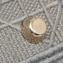 Dior | Pre-Owned Medium Canvas Cannage Lady D Lite - IV | Gray/Light Gray