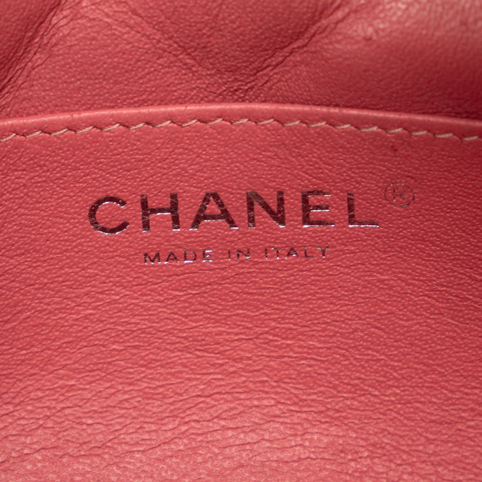 Chanel | Pre-Owned Mini Lambskin Camera Case | Pink