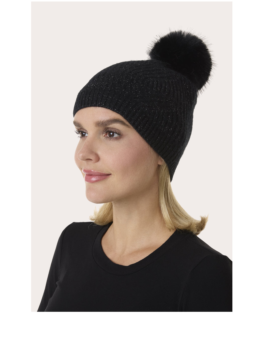 Sofia Cashmere | Women | Women's Hat | Black