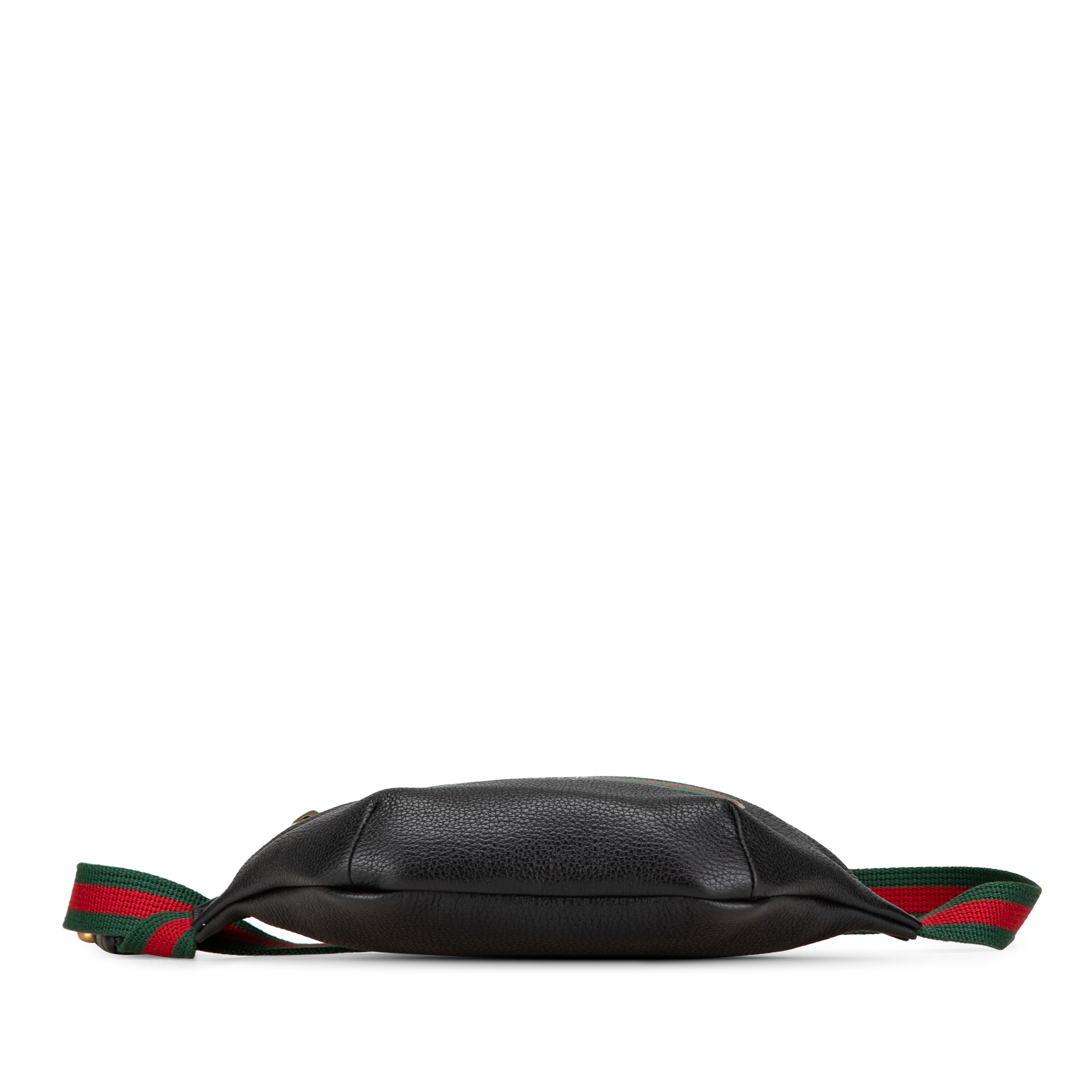 Gucci | Pre-Owned Leather Logo Belt Bag | Black