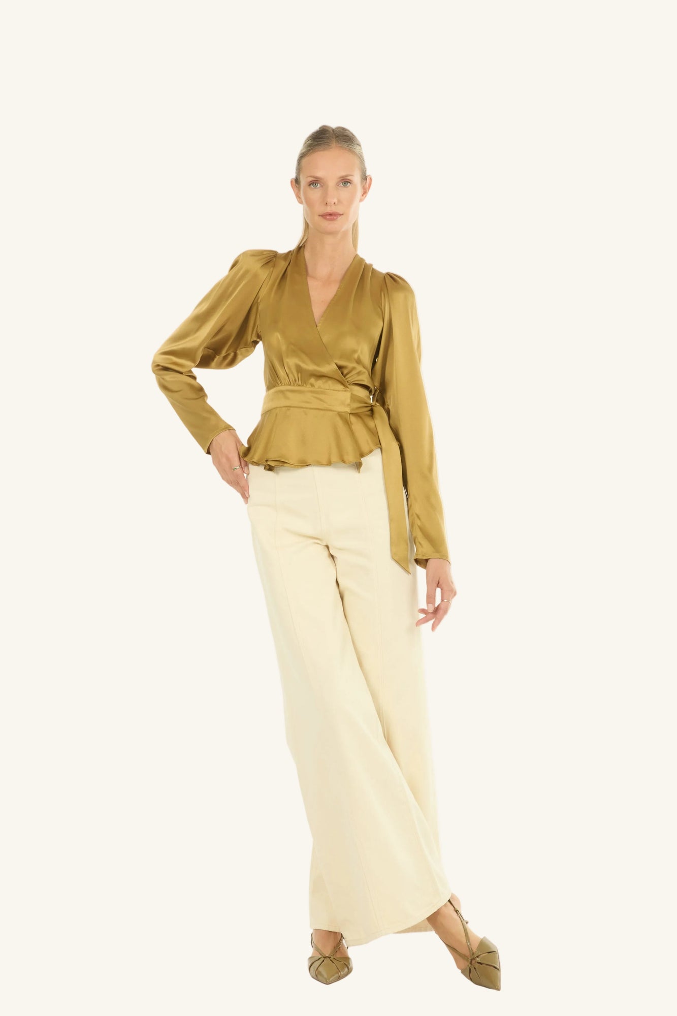 Hailey Top | Gold