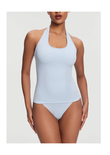 Halter Neck Tank Top | Sky Blue