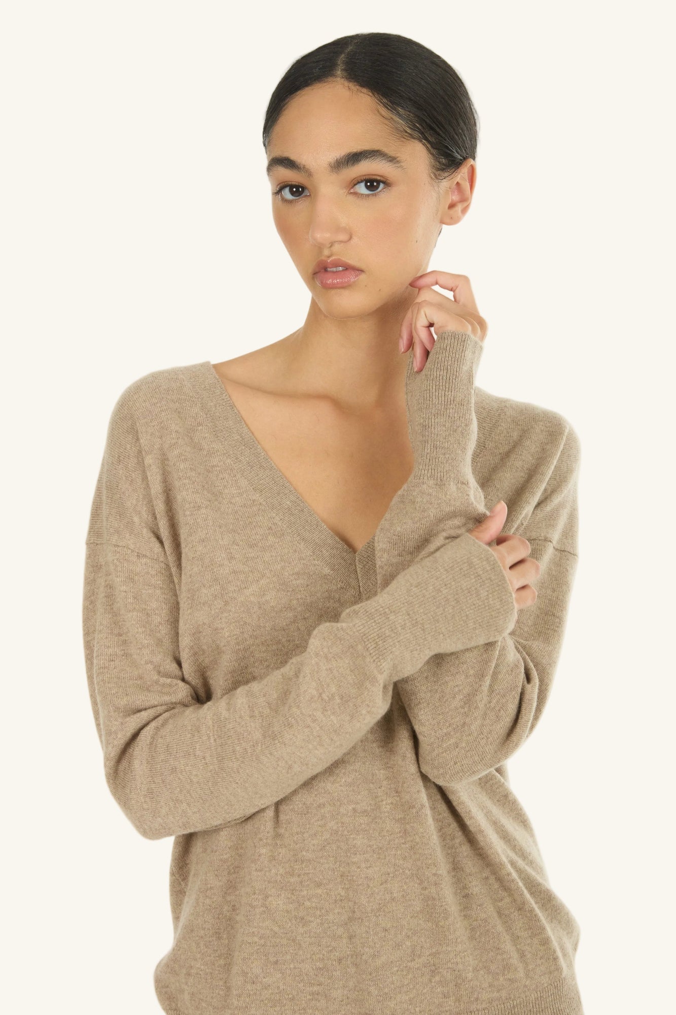 Haven Sweater | Taupe