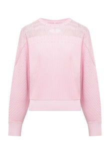 Heavy Knit Top | Pink