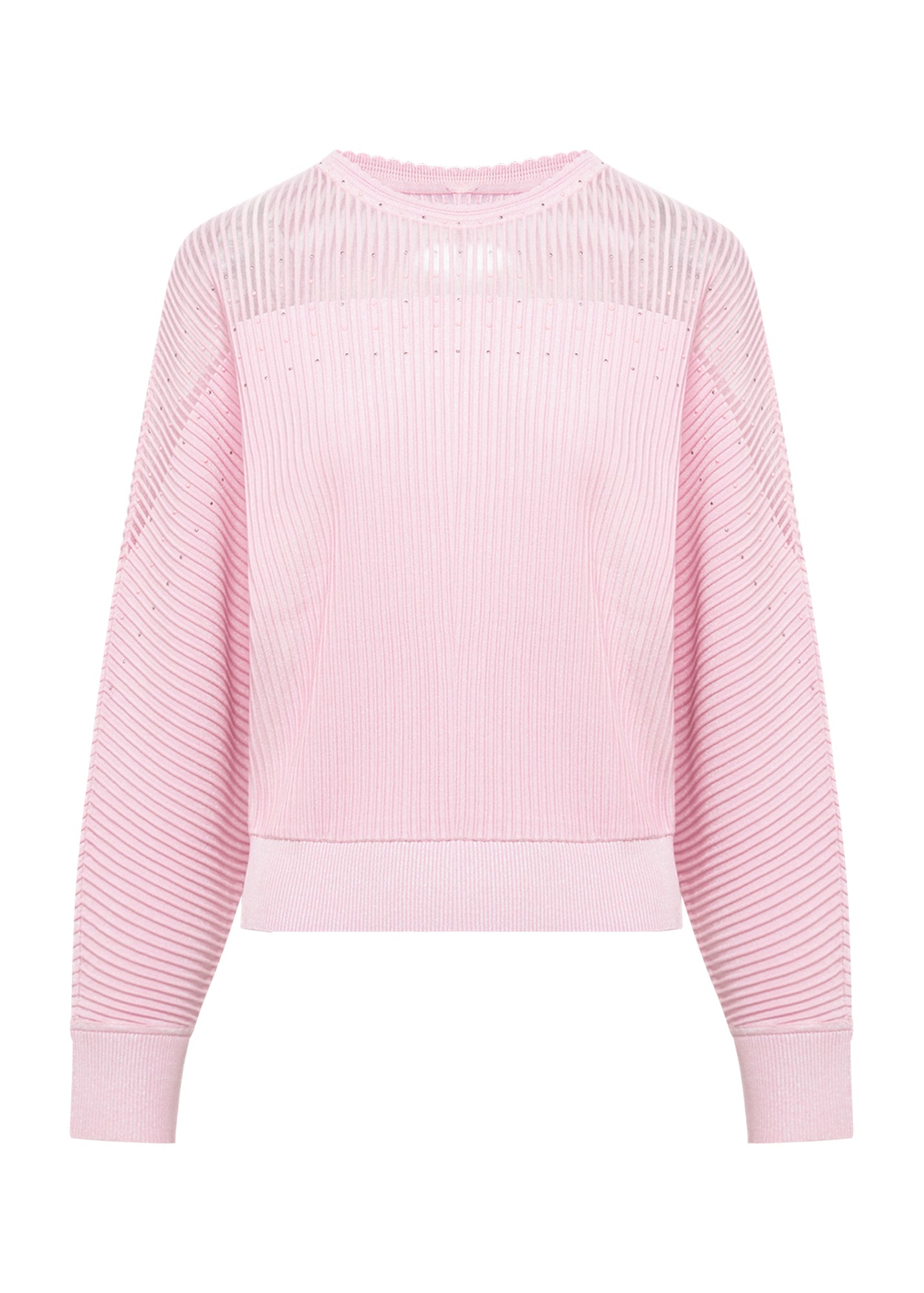 Heavy Knit Top | Pink