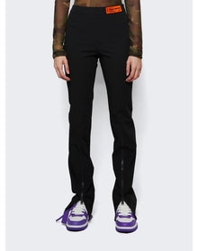 Heron Preston | Women | Gabardine Stretch Zip Pants | Black