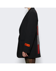 Heron Preston | Women | Logo Tape Tailored Blazer | Black