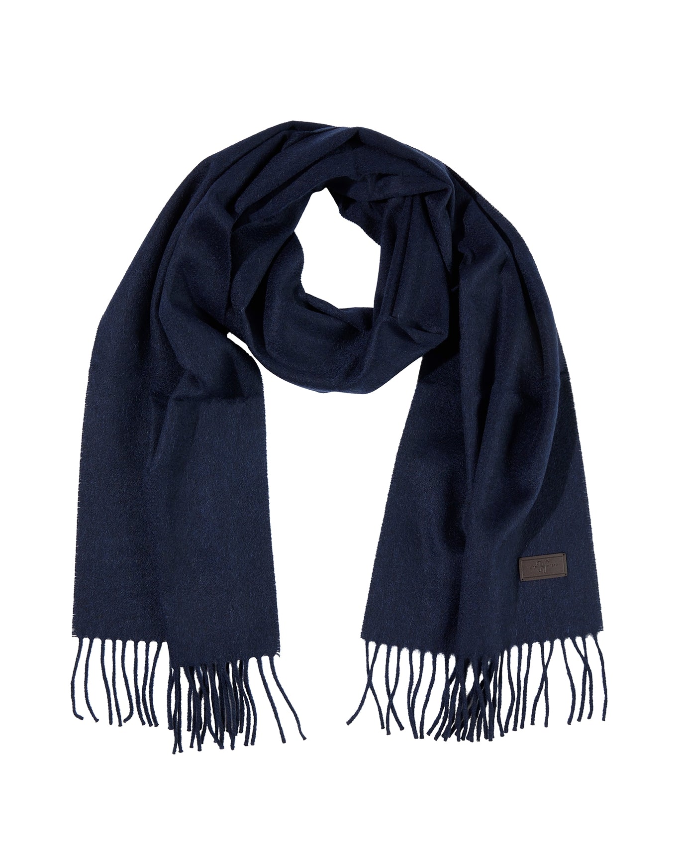 Hickey Freeman | Men | Cashmere Solid Scarf | Navy