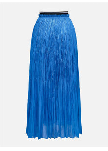 High-Waisted Skirt | Blue