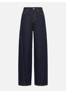 High-Waisted Slim Jeans | Navy
