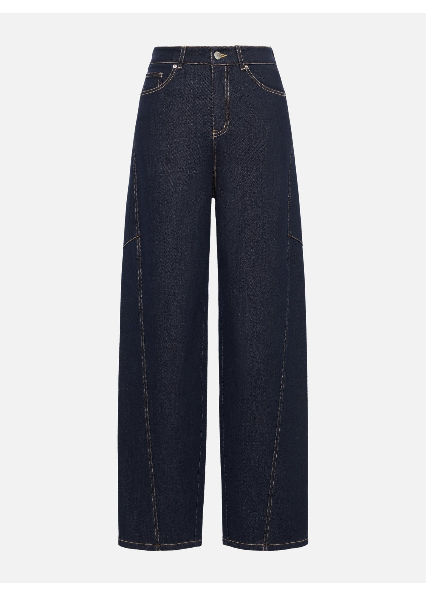 High-Waisted Slim Jeans | Navy