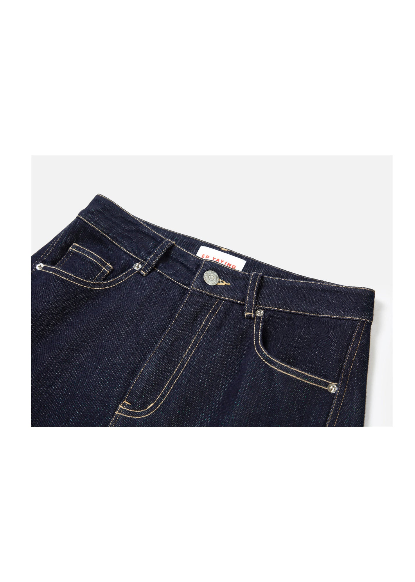 High-Waisted Slim Jeans | Navy