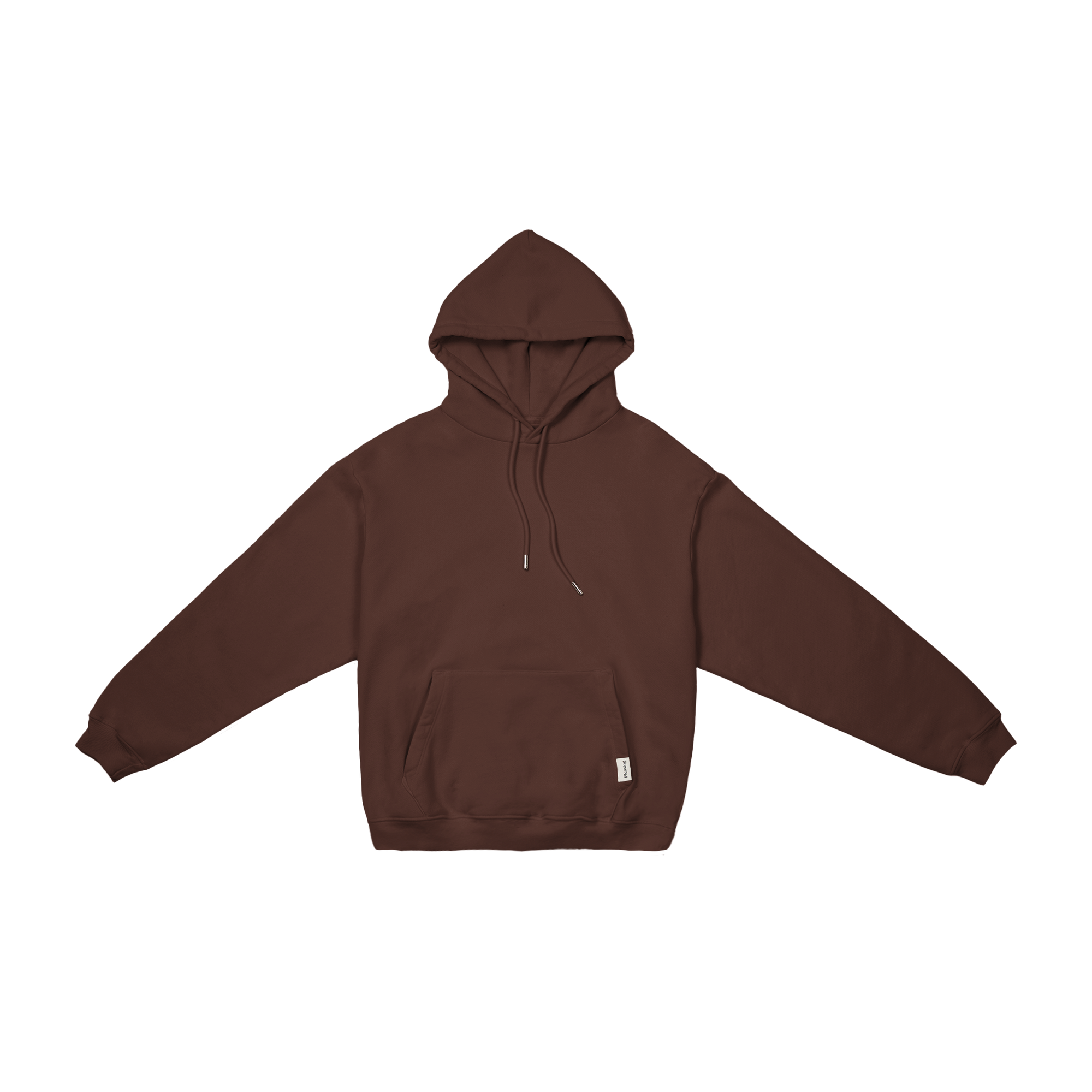 The Heavyweight Drawstring Hoodie | Brown