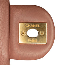Chanel | Pre-Owned Mini Rectangular Chevron Lambskin Chain Around Flap | Pink/Light Pink