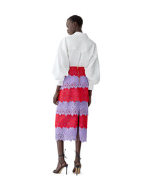 Pencil Skirt | Herrera Red Mul
