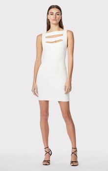 Icon Strappy Mini Dress | Alabaster