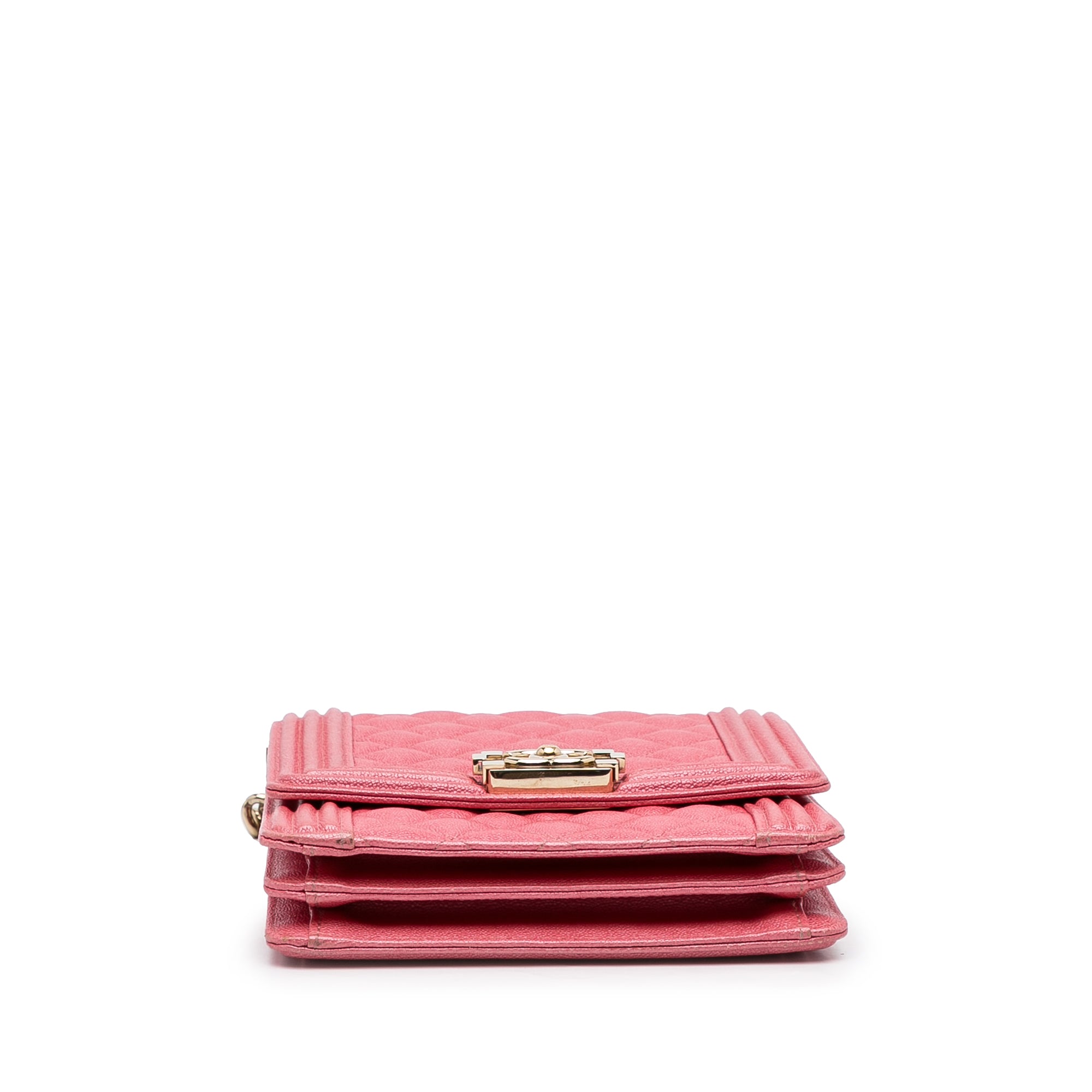 Chanel | Pre-Owned North South Boy Flap | Pink