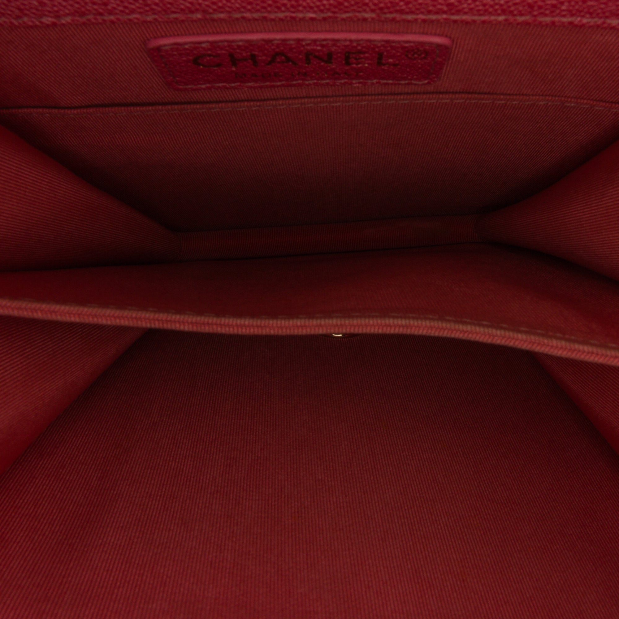 Chanel | Pre-Owned North South Boy Flap | Pink