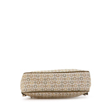 Celine | Pre-Owned C Macadam Canvas Shoulder Bag | Brown/Light Beige