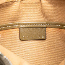 Celine | Pre-Owned C Macadam Canvas Shoulder Bag | Brown/Light Beige