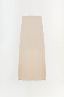 Womens | Gennie Knit Midi Skirt | Sand