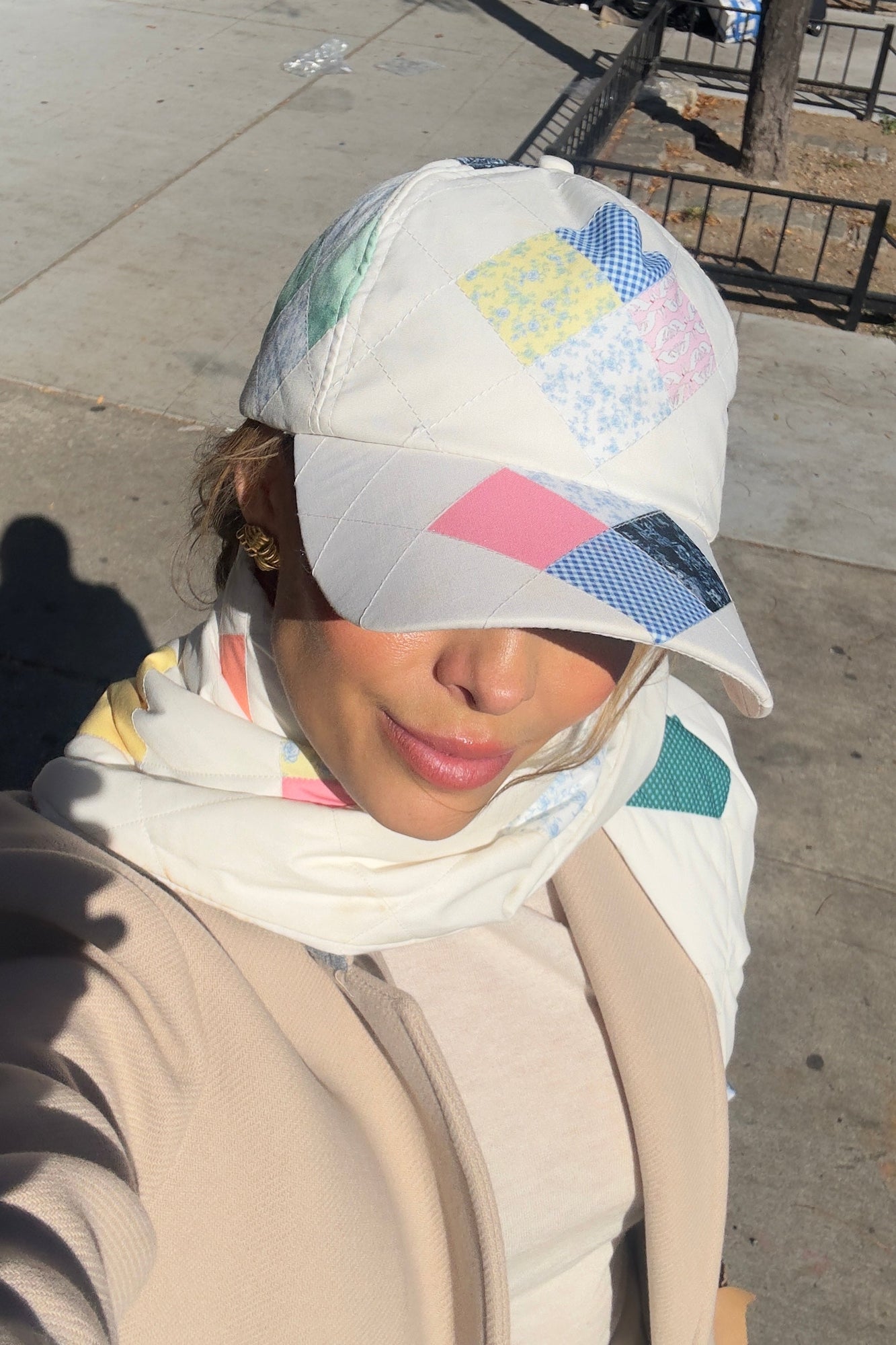 Luca Quilted Cap | Patches