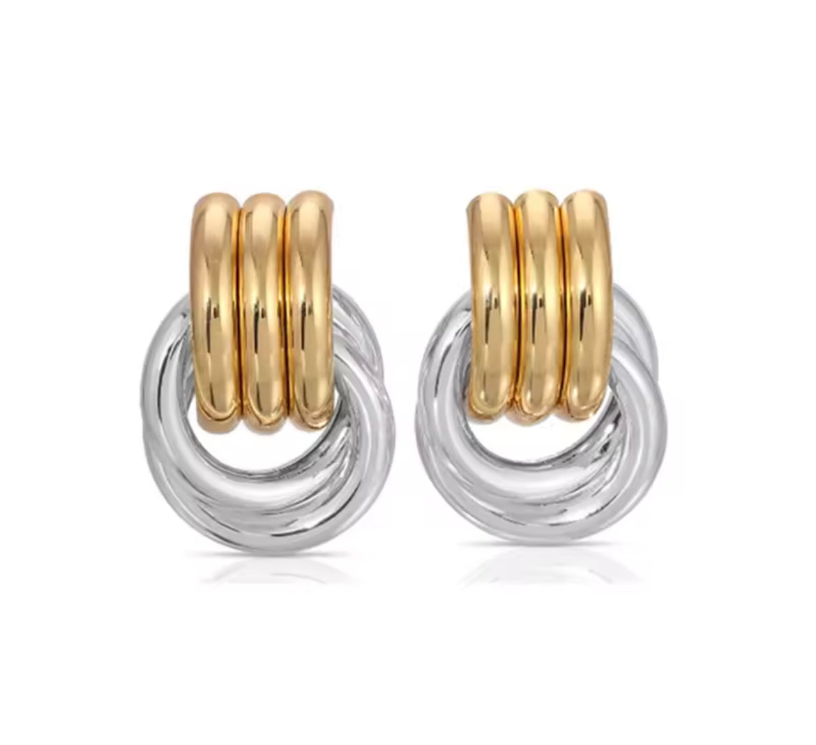 Hallie Earrings | Gold/Silver