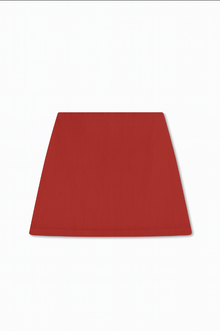 Ines Linen Mini Skirt | Apple-Red