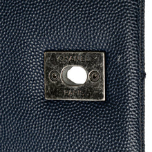 Chanel | Pre-Owned Large Caviar Coco Top Handle Bag - I | Blue/Navy