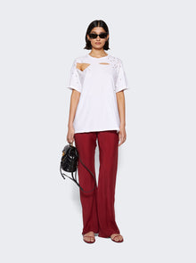 Women | Interior | The Diamante Mandy T-shirt | White